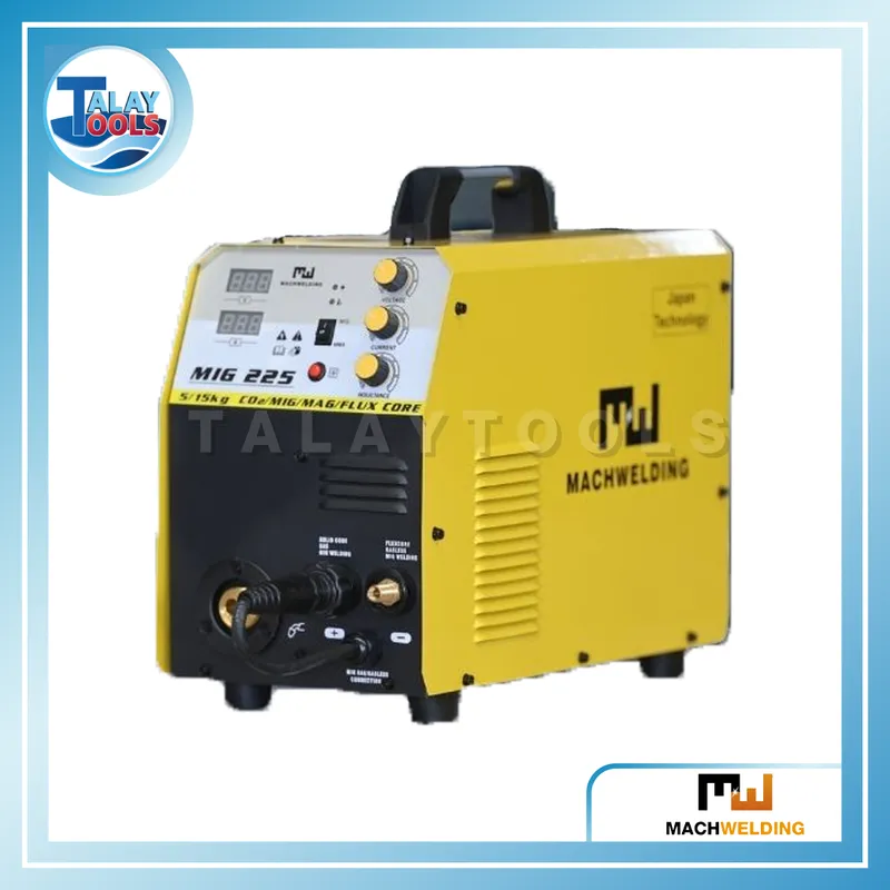 เครื่องเชื่อมไฟฟ้า MACH WELDING รุ่น MIG 225 6 เครื่องเชื่อมไฟฟ้า MACH WELDING รุ่น MIG 225