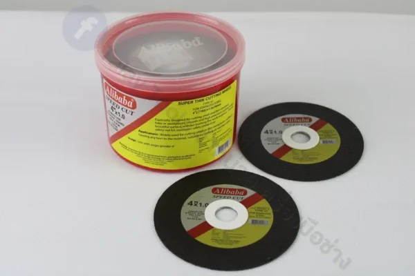 แผ่นตัดเหล็กและสแตนเลส Alibaba รุ่น Speed CUT 4" หนา 1 มม. (1 กล่อง/30 แผ่น) - Image 5