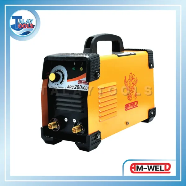เครื่องเชื่อมไฟฟ้า AM-WELD ARC200-IGBT เครื่องเชื่อมไฟฟ้า MMA อินเวอร์เตอร์ 200A/220V