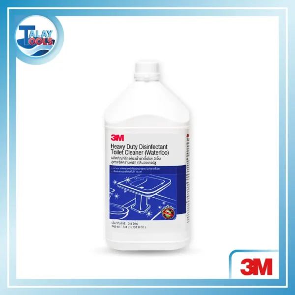 3M น้ำยาล้างห้องน้ำฆ่าเชื้อโรค สูตรขจัดคราบหนัก กลิ่นวอเตอร์ลู ขนาด 3.8 ลิตร