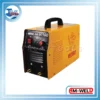 ภาพเครื่องเชื่อมไฟฟ้า AM-WELD รุ่น AM-DC160 ระบบอินเวอร์เตอร์ สำหรับงานเชื่อมธูป กระแสไฟสูงสุด 160 แอมป์ ใช้ไฟบ้าน 220V.