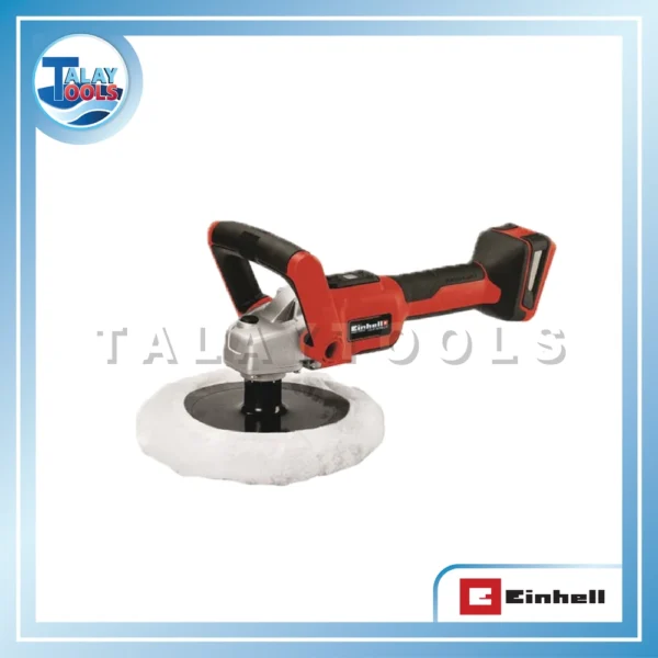 เครื่องขัดเงา/ขัดกระดาษทรายไร้สาย 18V Einhell CE-CP 18/180 Li E Brushless