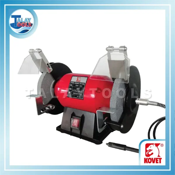 มอเตอร์หินไฟ KOVET KG-150MII 6" 250W. มีสายหินเจียระไนแม่พิมพ์