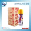 สีสเปรย์ RED FOX MIDIUM YELLOW 25 (241) สีรองพื้น 3 ลัง 3 MEDIUM YELLOW 25 241 02