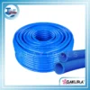 ม้วนสายยางเด้ง PVC SAKURA ขนาด 5/8 นิ้ว ความยาว 100 เมตร สี [ระบุสี] แสดงการจัดเก็บที่เรียบร้อยและง่ายต่อการใช้งาน
