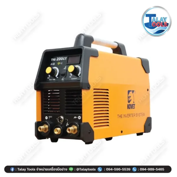 เครื่องเชื่อม TIG 200 แอมป์ KOVET รุ่น TIG 200CT DC ( 2ระบบ TIG/MMA ) - Image 2