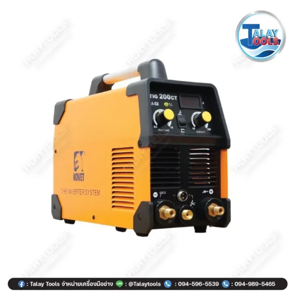 เครื่องเชื่อม TIG 200 แอมป์ KOVET รุ่น TIG 200CT DC ( 2ระบบ TIG/MMA ) - Image 3