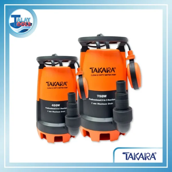 ปั๊มจุ่มเเช่ TAKARA TK-Professional 3 IN 1 คุณภาพเกรดพรีเมี่ยม( 400w. / 750w. )