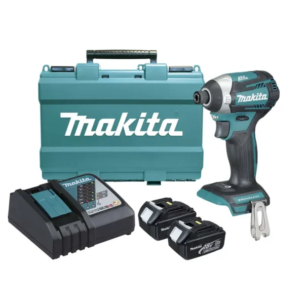 สว่านอิมแพคไร้สาย MAKITA 18V 3.0A BL รุ่น DTD154RFE - Image 2