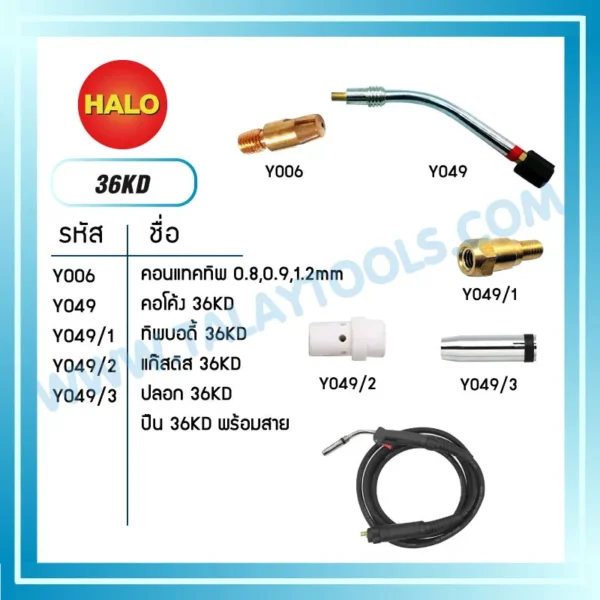 HALO ปืน 36KD พร้อมสาย - Image 2