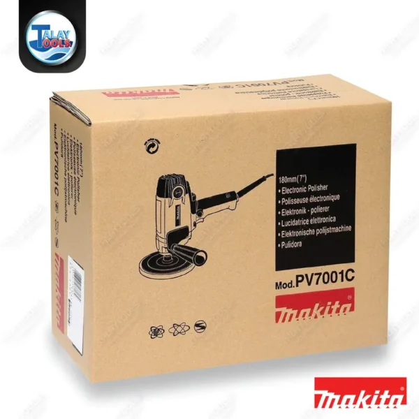 เครื่องขัดสี ขัดเงา 7" MAKITA PV7001C (900W.| 220V.) - Image 3
