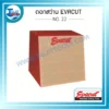 ชุดดอกสว่าน EVACUT NO.22 นิ้ว พร้อมตู้โชว์เหล็ก ขนาด 1/16 - 1/2 X 64ths 3 กรอบ wed เจียรขัดตัดเจาะ ดอกสว่าน 07