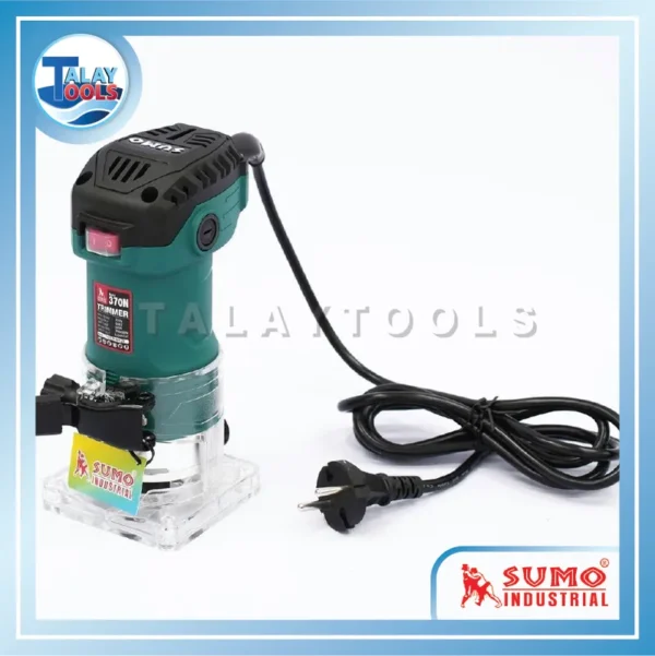 เครื่องทริมเมอร์ 6 มม. รุ่น 370N SUMO กำลังไฟฟ้าเต็ม 580W