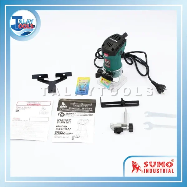 เครื่องทริมเมอร์ 6 มม. รุ่น 370N SUMO กำลังไฟฟ้าเต็ม 580W - Image 4