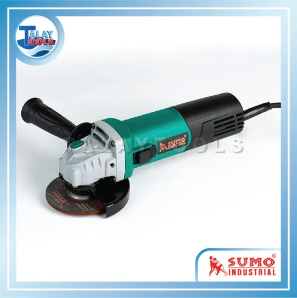 เครื่องเจียร 4" รุ่น 589 SUMO เต็มกำลัง 950W สวิตช์ด้านข้างปุ่มปรับความเร็วรอบท้ายเครื่อง