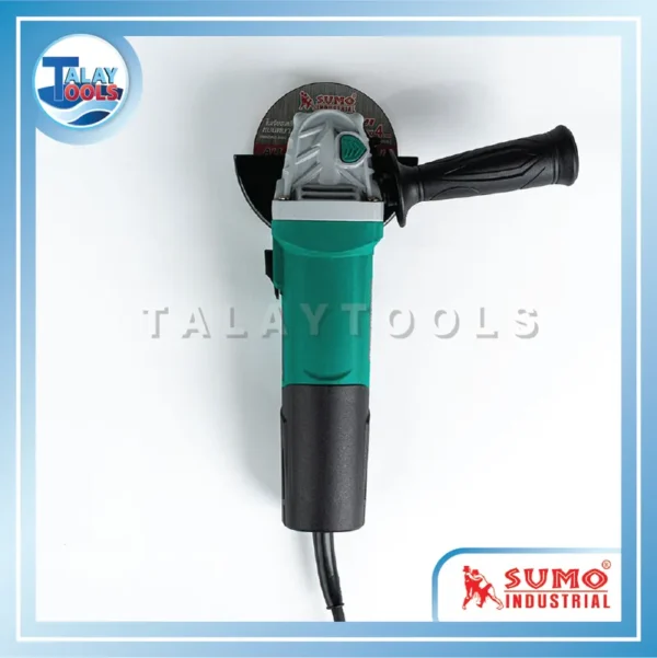 เครื่องเจียร 4" รุ่น 589 SUMO เต็มกำลัง 950W สวิตช์ด้านข้างปุ่มปรับความเร็วรอบท้ายเครื่อง - Image 4