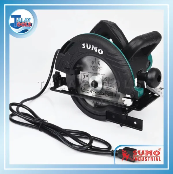 เครื่องเลื่อยวงเดือน 7 นิ้ว รุ่น 2711 SUMO กำลังไฟฟ้าสูงถึง 1,250 วัตต์ รอบเดินเครื่อง 5,000 รอบ/นาที - Image 2