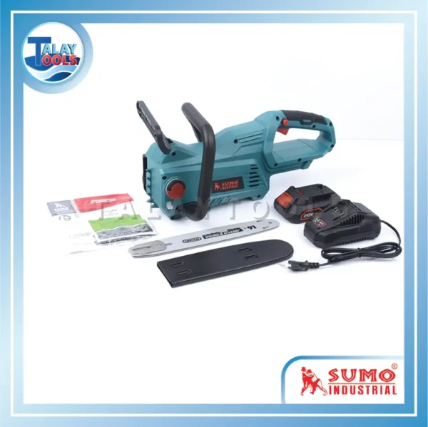 เลื่อยโซ่ไร้สาย 20V รุ่น CS777-6 SUMO แรงดันไฟ 20V ความจุ 2.0Ah ความเร็วรอบ 3300RPM - Image 3