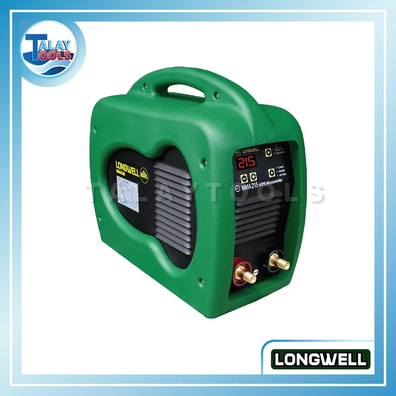 เครื่องเชื่อมไฟฟ้า Longwell MMA 215 HDPE Microcontroller ระบบอินเวอร์เตอร์ 6 เครื่องเชื่อมไฟฟ้า Longwell MMA 215 HDPE Microcontroller ระบบอินเวอร์เตอร์