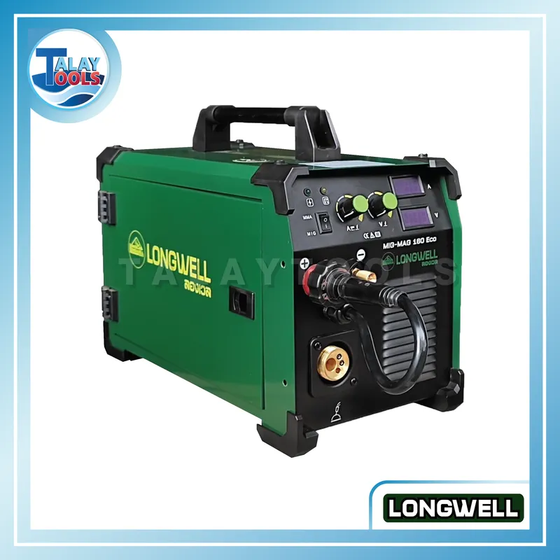 เครื่องเชื่อมมิกแมก MIG-MAG 160 ระบบอินเวอร์เตอร์ LONGWELL 6 เครื่องเชื่อมมิกแมก MIG-MAG 160 ระบบอินเวอร์เตอร์ LONGWELL