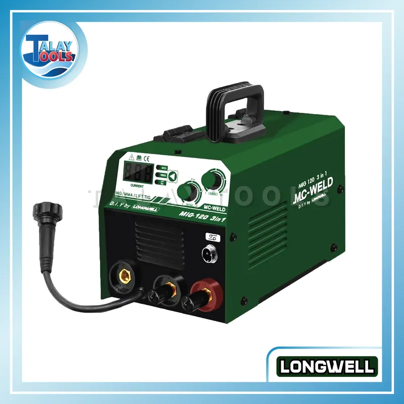 เครื่องเชื่อมไฟฟ้า MC-WELD MIG120 3 in 1 (by Longwell) 6 เครื่องเชื่อมไฟฟ้า MC-WELD MIG120 3 in 1 (by Longwell)