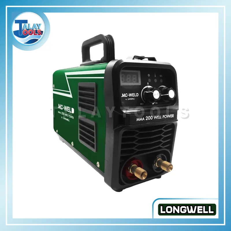 เครื่องเชื่อมไฟฟ้า MC-WELD MMA 200 Well Power (by Longwell) 6 เครื่องเชื่อมไฟฟ้า อินเวอร์เตอร์