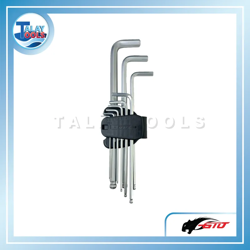 GT-G02 ชุดประแจหกเหลี่ยม (ประแจแอล) 9 ชิ้น 6 GT-G02 ชุดประแจหกเหลี่ยม (ประแจแอล) 9 ชิ้น - Image 3