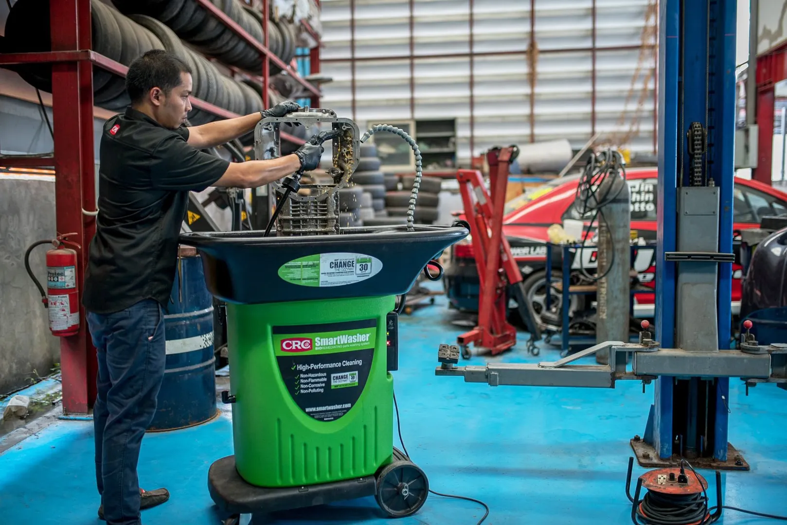 CRC SmartWasher เครื่องล้างชิ้นส่วนอัจฉริยะ ลดสารเคมี ปลอดภัยต่อผู้ใช้งาน 3 crc smartwasher