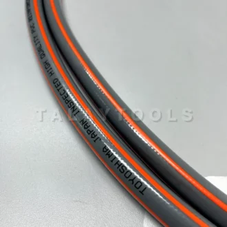 สายยาง เสริมใยด้าย สีเทาส้ม โตโยชิมา