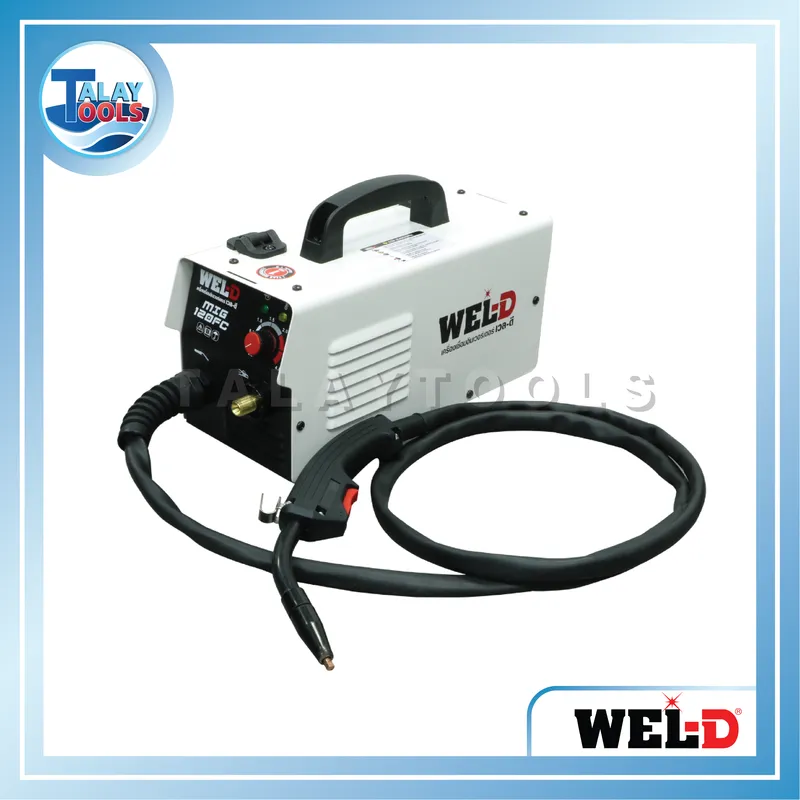 เครื่องเชื่อมอินเวอร์เตอร์ WEL-D รุ่น MIG120FC 6 เครื่องเชื่อมอินเวอร์เตอร์ WEL-D รุ่น MIG120FC