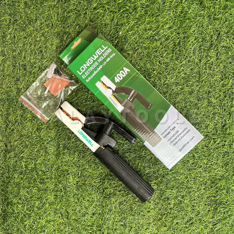 คีมจับลวดเชื่อม LONGWELL รุ่น 400 Amp (แอมป์) 8 คีมจับลวดเชื่อม LONGWELL รุ่น 400 Amp (แอมป์)