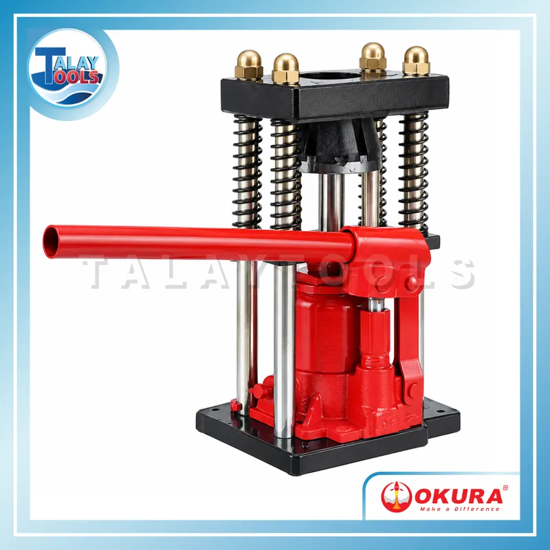 OKURA E-HBM-5 แท่นไฮดรอลิค สำหรับย้ำสายแบบหกเหลี่ยม 6 OKURA E-HBM-5 แท่นไฮดรอลิค สำหรับย้ำสายแบบหกเหลี่ยม