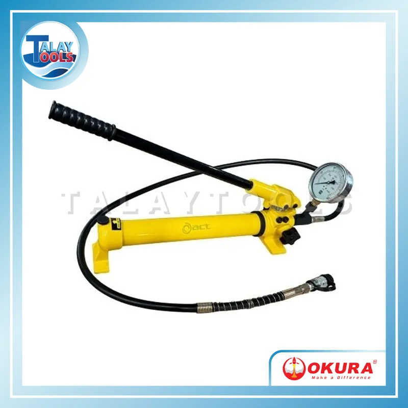OKURA ACT-700PSG ปั๊มไฮดรอลิค มือโยก 6 OKURA ACT-700PSG ปั๊มไฮดรอลิค มือโยก
