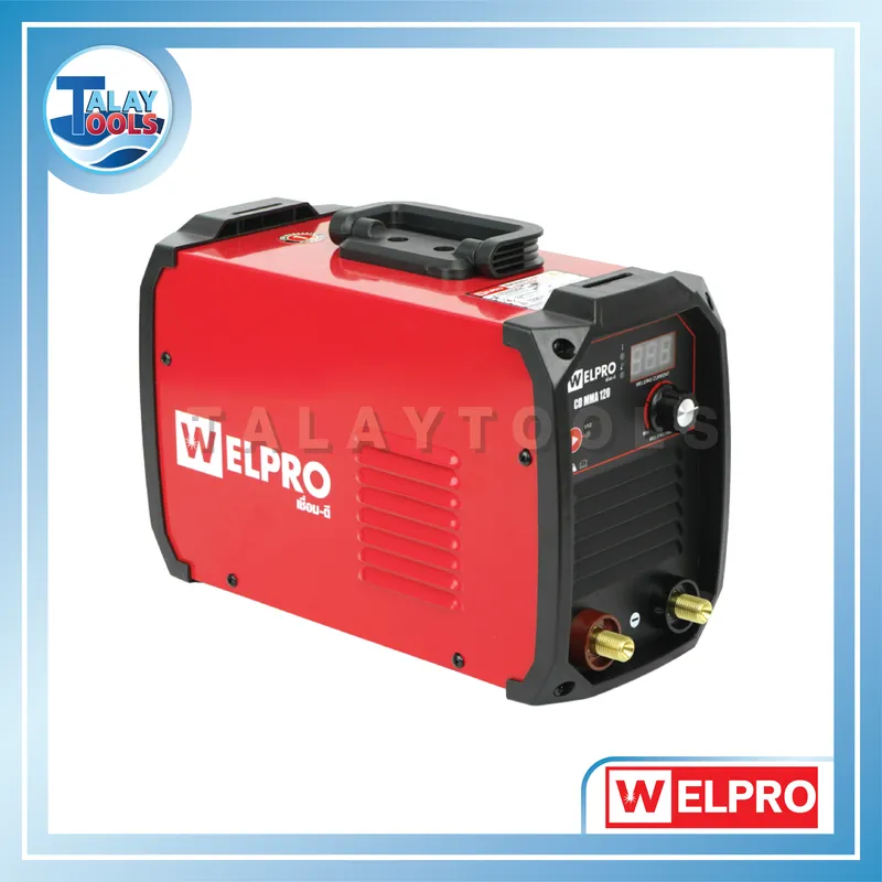 WELPRO CD-MMA-120 เครื่องเชื่อมอินเวอร์เตอร์ (MMA) 120 แอมป์ 8 WELPRO CD-MMA-120 เครื่องเชื่อมอินเวอร์เตอร์ (MMA) 120 แอมป์ - Image 3