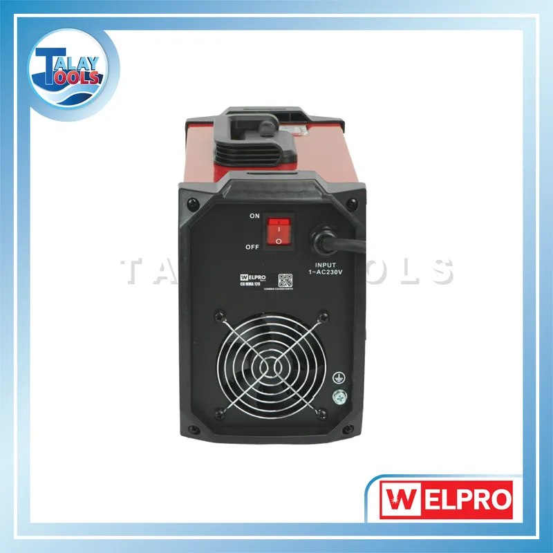 WELPRO CD-MMA-120 เครื่องเชื่อมอินเวอร์เตอร์ (MMA) 120 แอมป์ 9 WELPRO CD-MMA-120 เครื่องเชื่อมอินเวอร์เตอร์ (MMA) 120 แอมป์ - Image 4