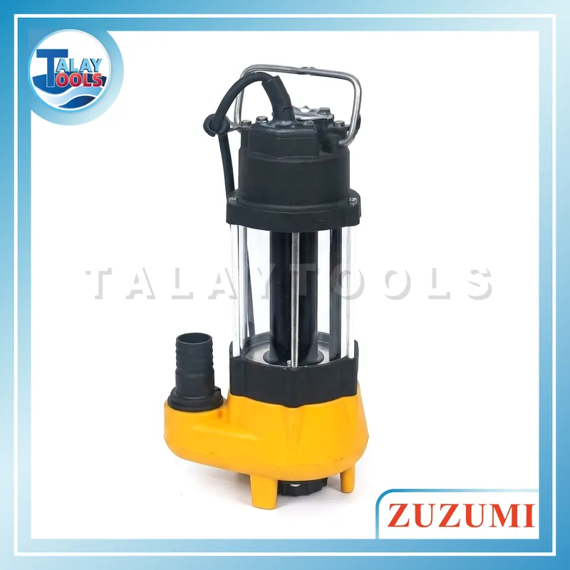 ZUZUMI WQ-1100 ปั๊มแช่ดูดโคลนตัวเรือนสแตนเลส 6 ZUZUMI WQ-1100 ปั๊มแช่ดูดโคลนตัวเรือนสแตนเลส