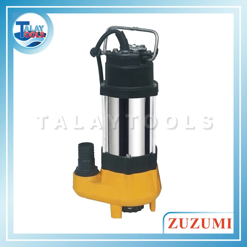 ZUZUMI WQ-180 ปั๊มแช่ดูดโคลนตัวเรือนสแตนเลส 6 ZUZUMI WQ-180