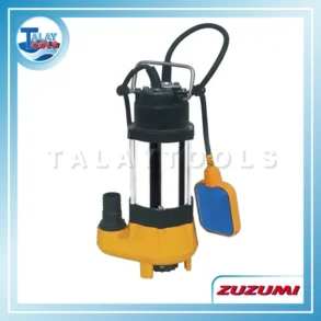 ZUZUMI WQ-750F ปั๊มแช่ดูดโคลนตัวเรือนสแตนเลส มีสวิทช์ลูกลอย 750W