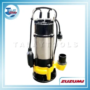 ZUZUMI WQK-750/QC ปั๊มแช่ดูดโคลน ใบพัดตัด ตัวเรือนสแตนเลส